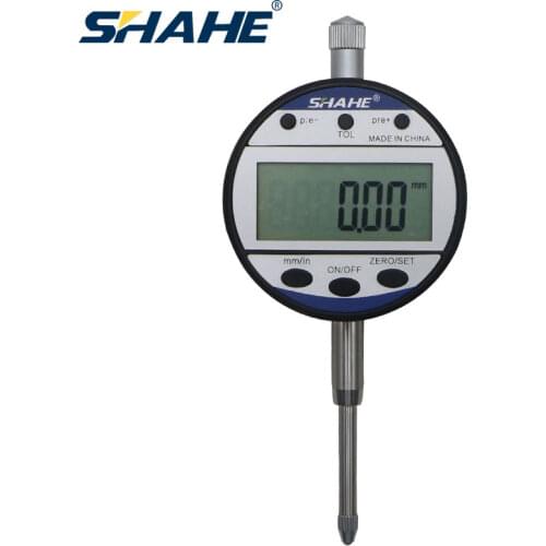 SHAHE 0.01mm 25.4mm High quality digital electronic dial indicator Gauge Meter precision measurement tools