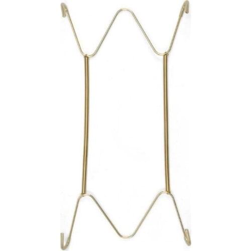 W Shaped Stainless Steel Spring Hanging Hook Plate Dish Hangers Picture Frame Holder Art Decoration Holders Rack Various Sizes