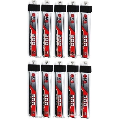 YUKALA GAONENG GNB 1S 3.8V 300mAh 30C/60C LiHV Lipo battery PH2.0 Plug for UK65 US65 Happymodel Mobula7Snapper BetaFPV 65S Drone