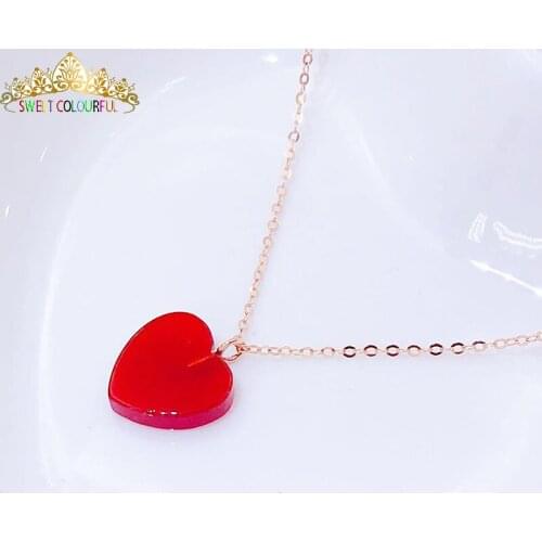 Jewelry 18K gold Heart-shaped 18K Necklace