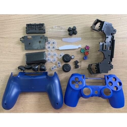 10pcs/lot OEM replacement case housing shell for ps4 slim 4.0 jdm-040 wireless controller touch with light made in china
