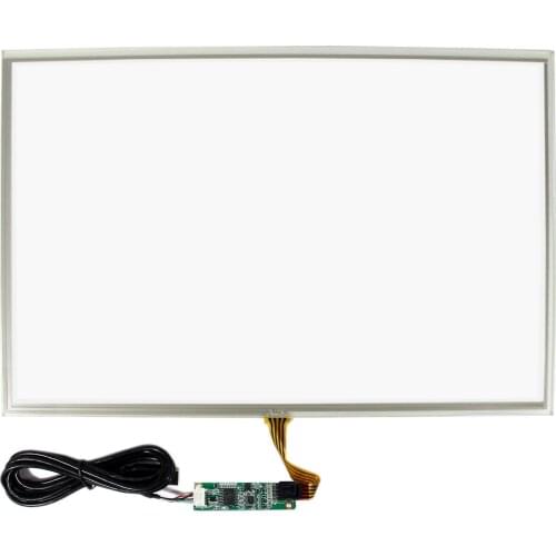 17" lcd panel Touch Screen Panel 4-wire Resistive Dimension Size 387mm x 252mm