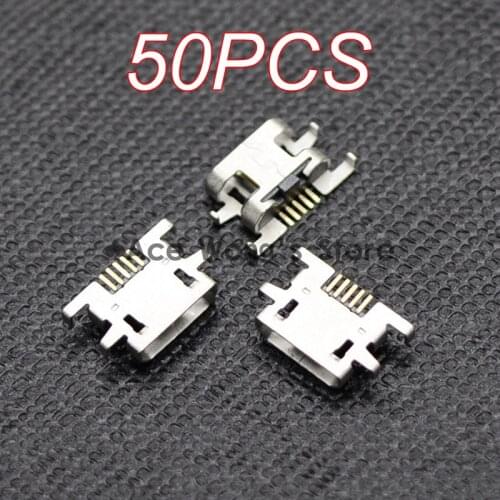 50pcs/lot) Micro USB Jack Connector Female 5 pin Charging Socket For Sony Xperia M C1904 C1905 C2004 C2005