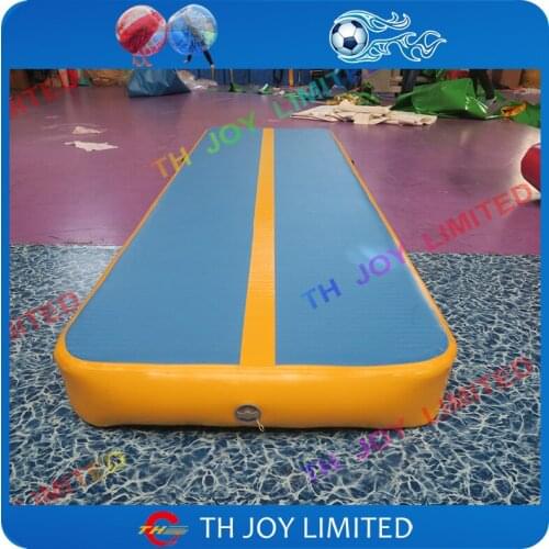 Free Shipping! Free Pump! 4x1x0.2m Inflatable Self Inflating Air Mat,Inflatable Tumble Track,Inflatable Tumble Mat For Sale