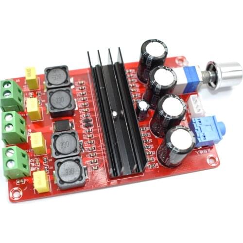 FULL-TDA3116D2 Digital Audio Power Amp 100W x2 2.0 Stereo Class D HIFI amplifier DC 12V 24V XH-M190 D3-007