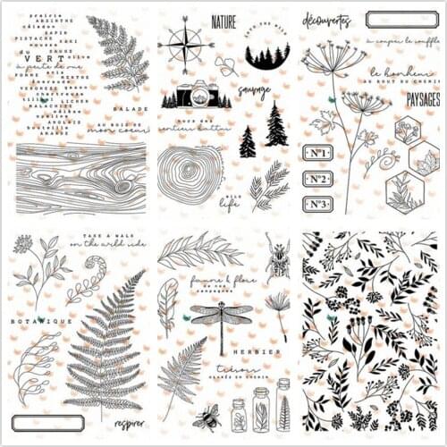 French clear Stamp cutting die for DIY scrapbooking/Card Making B618