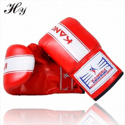 Curved Sanda boxing gloves PU Boxing Glove Kungfu Takewondo Mens Sandbag Wushu Training Women MMA Muay Thai Gloves