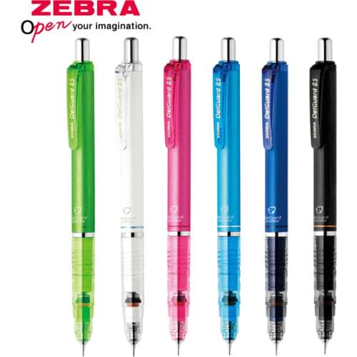 1pcs ZEBRA MA85 Continuous Core Pencil Test 0.3/0.5/0.7mm Drawing Activity Pencil Double Spring Design To Prevent Lead Break