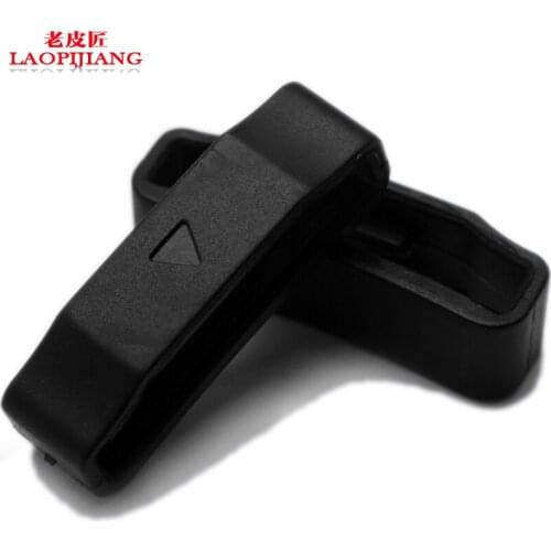 Laopijiang Table Fenix ring substitute Derek G armin Fenix 1 2 3 Watch Strap Black rubber silicone Ring watchband ring