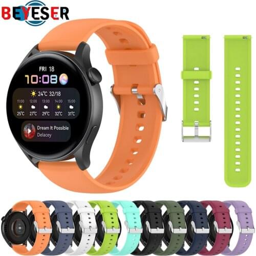 NEW Huawei Watch3 Strap For Samsung Galaxy Watch 3 45mm 46mm Gear S3 Frontier 22mm Watch Band Bracelet Huawei Watch gt 2/2E Pro