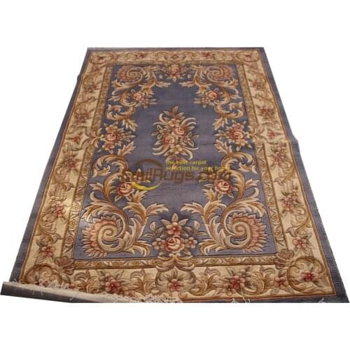 Savonnerie Needle-point Hand-woven Wool Rug Vintage Modernism The Craft Of Making Wool By Hand Mandala Area Runner