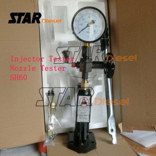 SH60 Injector Test and Diesel Injector Test Calibrating, Pump Injector Calibration S0098 and Piezo Injector Nozzle Tester