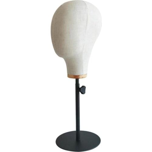 Stable Hair Mannequin Toupee Hairpiece Hat Jewelry Headphone Display Stand