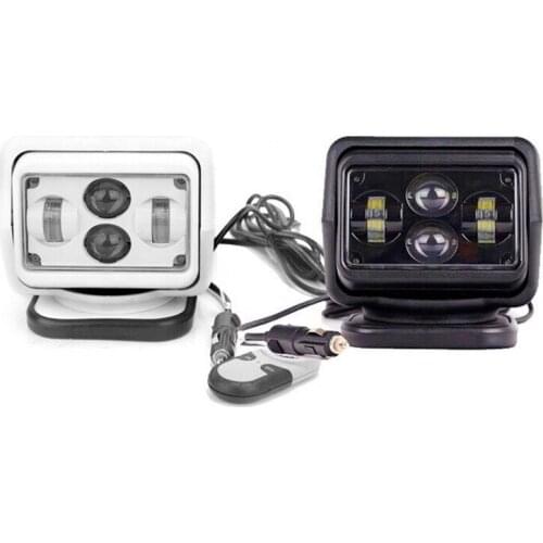 YNROAD 60W 7inch led remote control JK wrangle search light hunting light led work light spot light