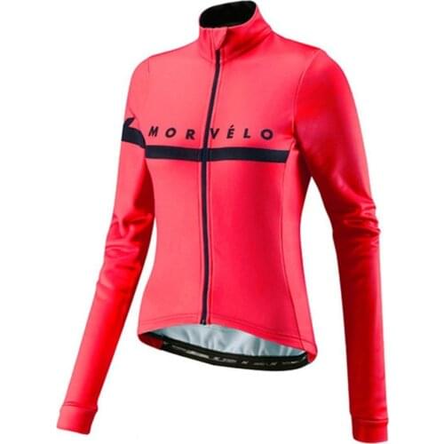 Morvelo 2021 Women Long sleeve Cycling Jersey Lady Bike clothing uniformes mujer Maillot Ropa Ciclismo Bicycle clothes wear