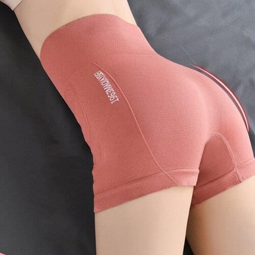 Women Gym Shorts High Waist Lifting Push Up Tight Cycling Sports Leggings Jogging Running Fitness Short Pant