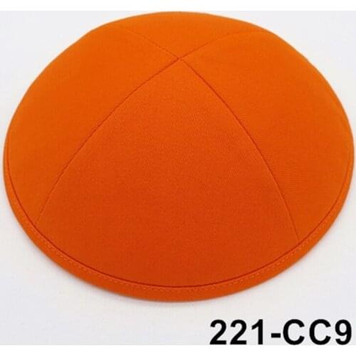 CottonTwill Kippah19cm KipaKippotJewishHatSkulliesBeaniesYarmullkaSkullCap