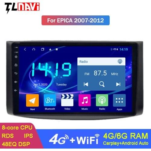 6G+128G Android10 Car Audio System For CHEVROLET 2007-2012 EPICA BIG SCREEN DVD Player GPS Navigation