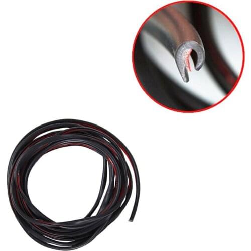 Car Styling Door Edge Scratch Crash Strip Protection For Toyota Camry Corolla RAV4 Highlander Land decoration accessories