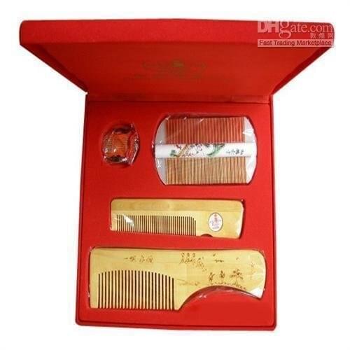 Bamboo handwork tot Salable!Guaranteed 100% handcrafted with Chinese charm set 4 boxwood and