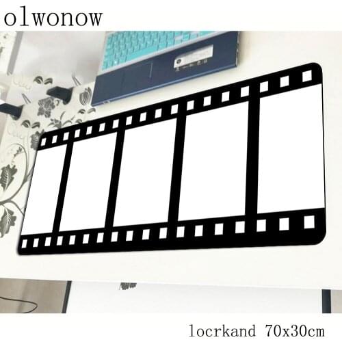 Movie Clapperboard mousepad gamer Personality 700x300x3mm gaming mouse pad Boy Gift notebook accessories padmouse ergonomic mat
