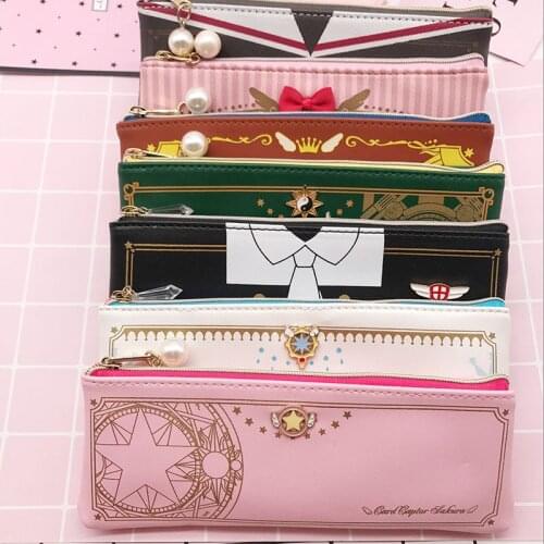 Card captor cardcaptor sakura clear cards star key Pencil Case wallet collection wallet bag