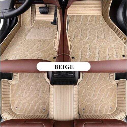 Good quality! Custom special car floor mats for Nissan Murano Z51 2014-2008 waterproof double layers car carpets for Murano 2010