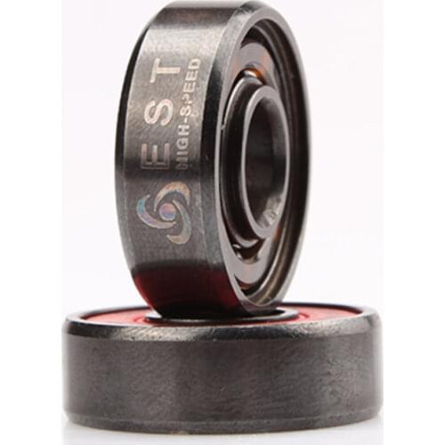 ILQ-11 Deep Groove 608RS Skating Bearings 8X22X7mm Chrome Steel Skates Bearings ABEC-11 Slalom Sliding 16PCS/set