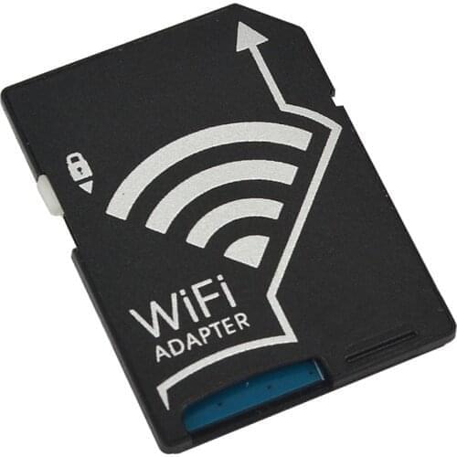 Kebidumei Portable Wireless MicroSD Wifi SD Card TF Adapter Converter for Nikon Cameras Photos Wireless to Phone Table