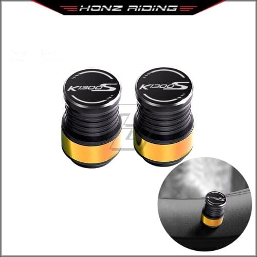 For BMW K1300S K1300 Rim Motorcycle Wheel Tire Valve Caps