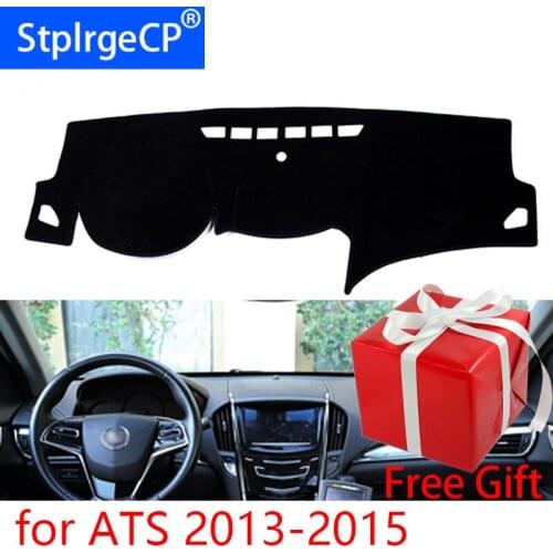 For Cadillac ATS 2013 2014 2015 dashboard mat Protective pad Shade Cushion Pad interior sticker car styling accessories