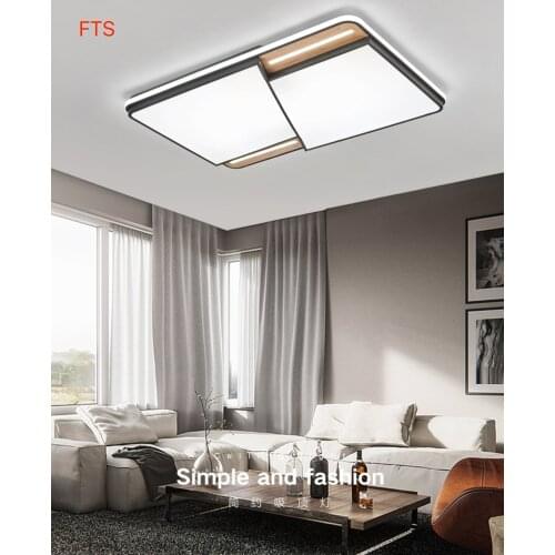 Nordic lamp modern living room light household rectangular master bedroom 2020 new led ceiling lamp