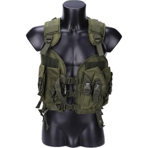Hunting vest multifunctional seal water bag tactical vest camouflage uniform army fan combat vest CS field protective equipment
