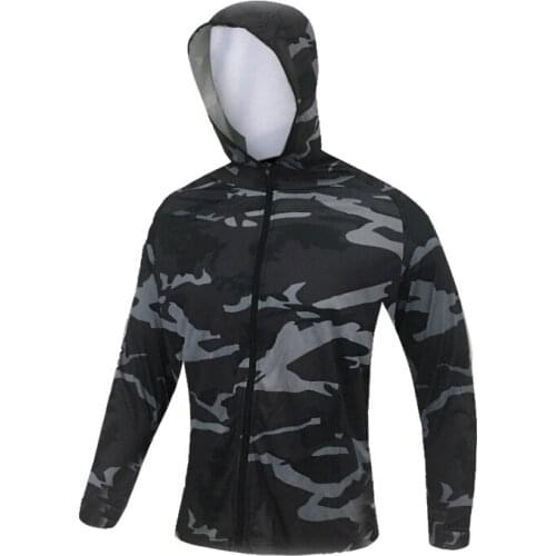 Long Sleeve Fishing jersey Shirt Cycling Clothing Breathable Sunscreen Shirt Quick Drying UPF 50+ Anti-UV Summer
