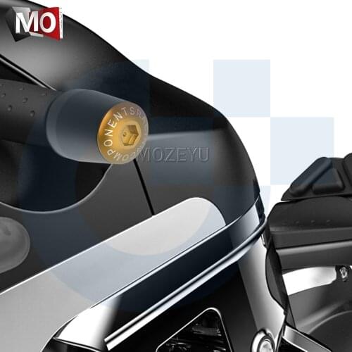Motorcycle Handlebar Grips End Cap Slider Falling Protector For Vespa Piaggio GTS 125 250 300 CFMOTO 400NK 650NK Gilera Nexus