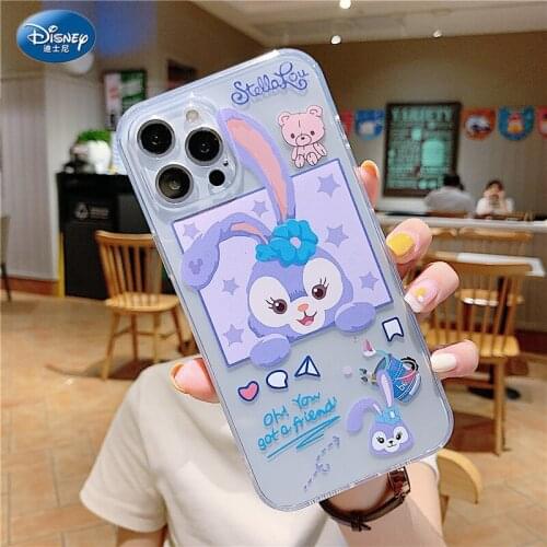 DISNEY 2021 Rabbit Silicone Protective Cover, Suitable for IPhone 11 Official Liquid Silicon 360 Full Face Mask zz0603