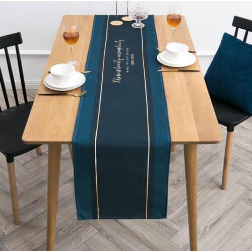 Nordic Christmas Decor Table Runners Linen Table Runner Household Decoration Table Mat Pads Wedding Decor Cabinet Cover Cloth
