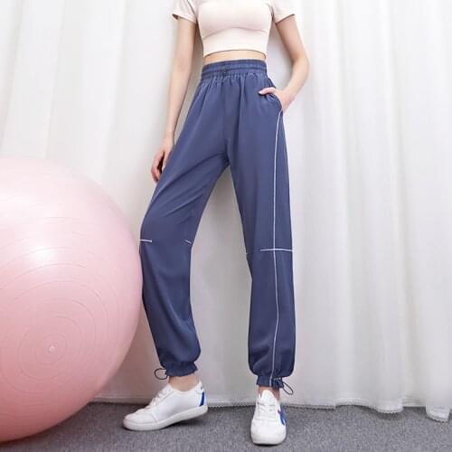 Sports pants womens loose-fitting leisure pants, new harem pants, thin, breathable trousers, tide ins thin spring