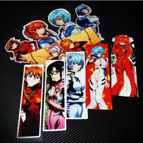 Car Styling Sticker Automobile Motorbike Window Vinyl Decal Stickers for Personality Animation Cartoon Ayanami Asuka