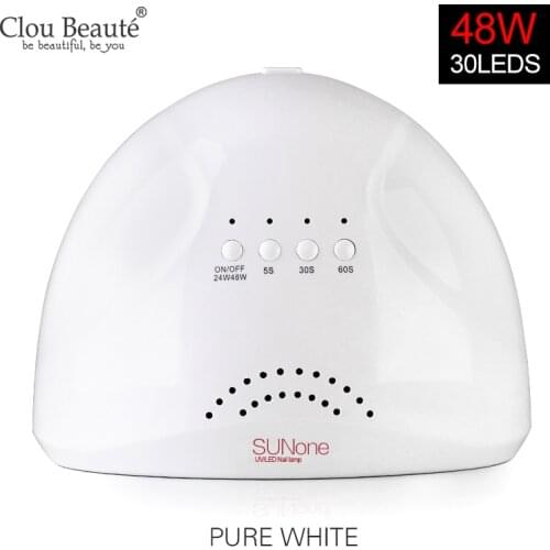 Clou Beaute UV Lamp For Nail 54W SUNone LED Nail Dryer For Manicure Curing All Gel polish Nail Lamp 5s/30s/60s Auto Sensor