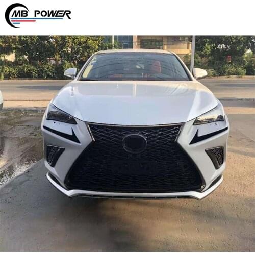 High Quality Facelift Body Kits Lex Nx300 Auto Car Body Parts Bady Kit Front Bumper With Fog Light
