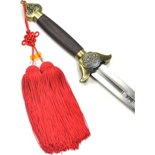 4 Colors Polyester High-grade Jiansui Taichi Martial Arts Competition Professional Use Sword Tassel Taiji Tassels