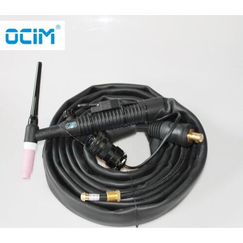 WP26FV Tig Welding Torches Coverd 4M 14 PIN 35-70 Connector
