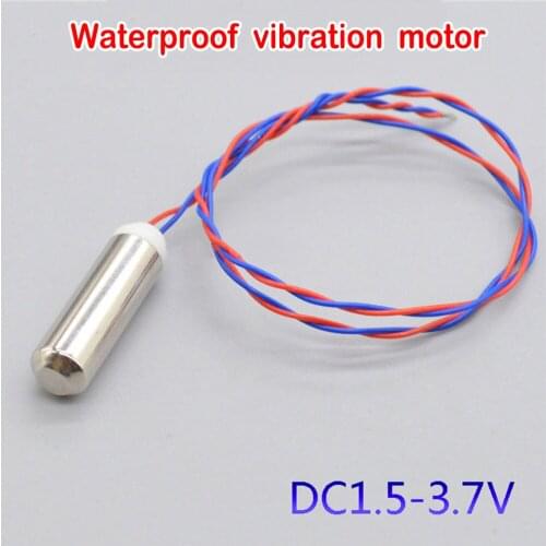 DC 1.5V-3.7V /3.7-5V Waterproof Vibration Motor 716 Coreless Motor Vibrator DIY Micro Professional Beauty Instrument Massager