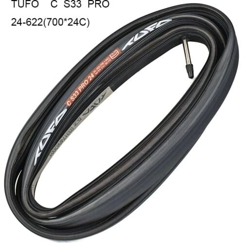 1pc TUFO C S33 PRO 700*24c Road Bike Tubular Clincher Tire 24-622(700x24c) Bicycle Tire Fixed Gear Tyre 28" 24mm 700C Bike Tyre