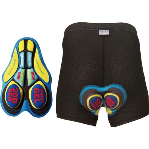 2021 Cycling Shorts 9D 20D Comfortable Underwear Sponge Gel Padded Bike Short Size S-XXXXL Bike Short Pants for Dropshipping