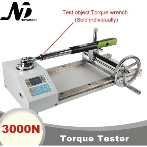 3000N Digital Torque Wrench Tester ANJ-3000 1% Torque Spanner Calibration Tester Calibrator