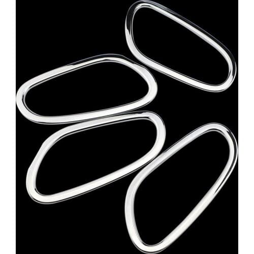 Car Chrome Inner Door Handle Cover Doors Bowl Trim Sticker for Nissan Rogue X-trail T32 Sport Qashqai J11 2014 2015 2016 2017