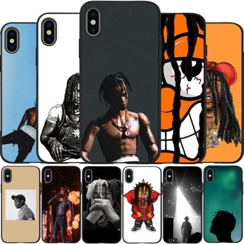 Chief keef black Silicone Phone Case For iPhone 12 XR XS Max 5 5S SE 2020 6 6S 7 8 PLUS X 11Pro Max 11 Cover