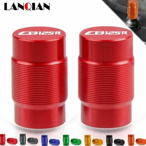 For Honda CB125R CBR125R Motorcycle Aluminum Wheel Tire Valve Stem Caps Airtight Covers CB 125 R CBR 125R 2011-2020 2018 2019